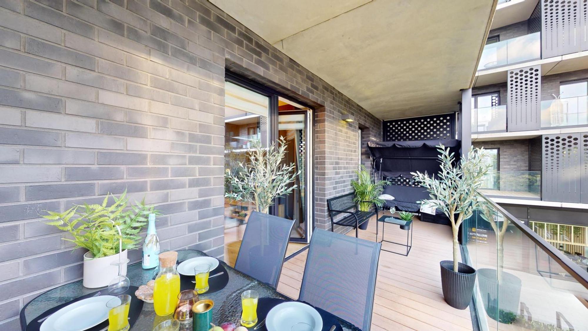 Apartament Z Tarasem I Widokiem Na Rzeke Wroapart-Pl - Apartment With Terrace And River View Wroapart Wrocław Eksteriør bilde