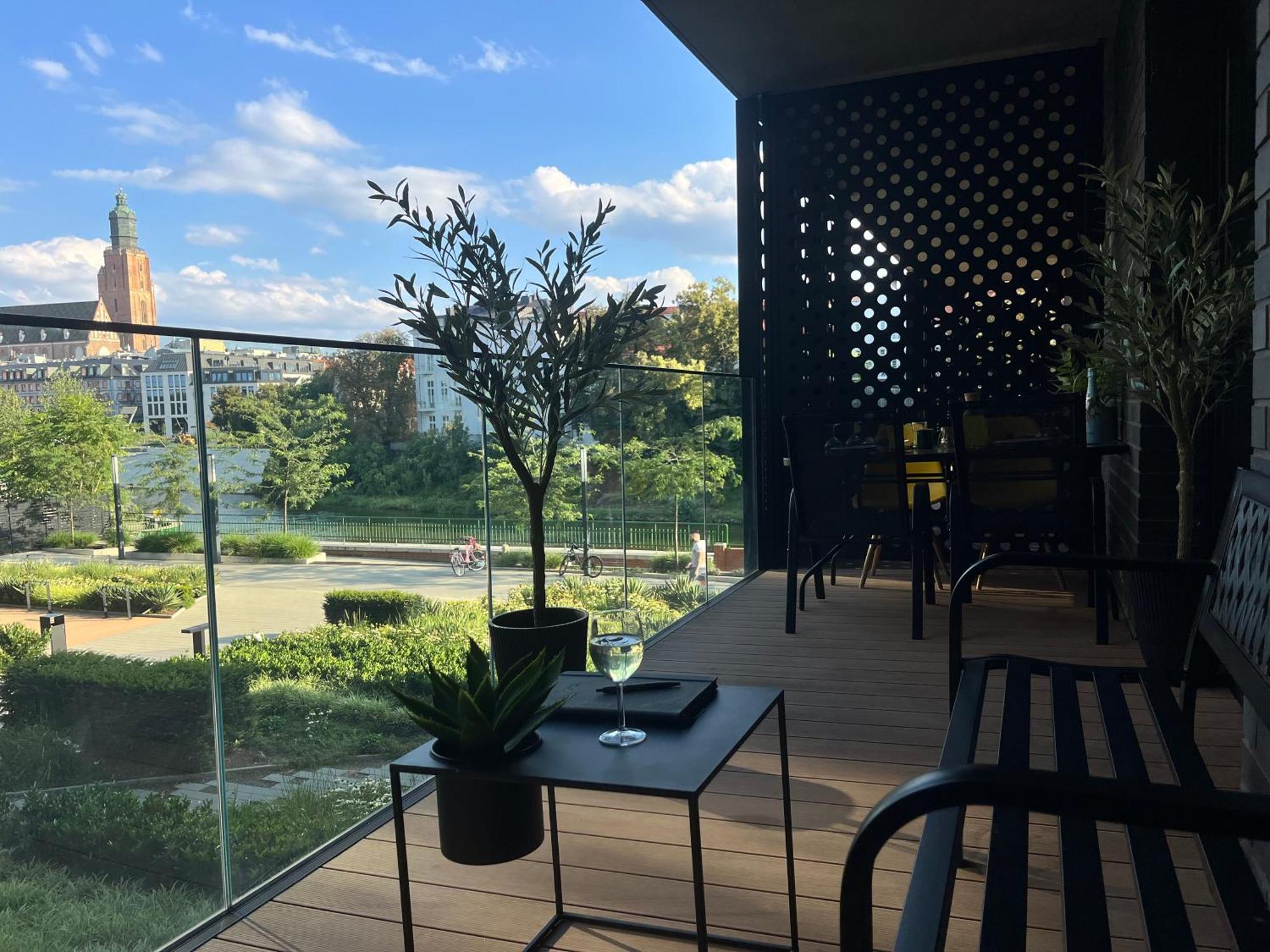 Apartament Z Tarasem I Widokiem Na Rzeke Wroapart-Pl - Apartment With Terrace And River View Wroapart Wrocław Eksteriør bilde